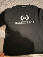 Balenciaga t-shirt, Kleding | Heren, T-shirts, Maat 46 (S) of kleiner, Ophalen of Verzenden, Zo goed als nieuw, Zwart