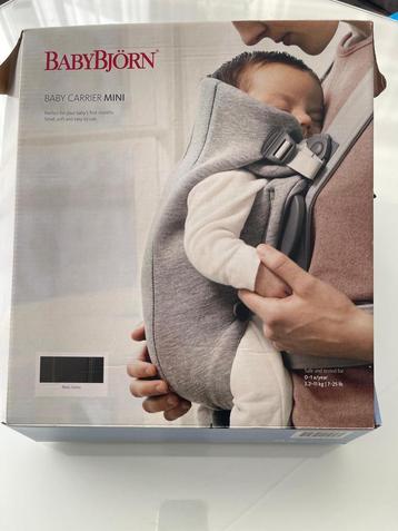 BabyBjörn Mini Draagzak - Geweven - Zwart ZGAN! beschikbaar voor biedingen