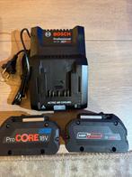 Nieuw Bosch accu 2 stuks 8ah + lader 210€, Ophalen of Verzenden, Nieuw, Boor- en Schroefmachine