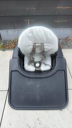 ALLEEN ophalen!! Stokke steps babyzitje + kussens + dienblad, Ophalen of Verzenden, Gebruikt, Meegroeistoel