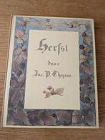 Verkade" boek Herfst, Ophalen of Verzenden, Gelezen