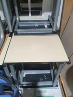Vintage industrieel schooltafel Ahrend diverse soorten, Doe-het-zelf en Verbouw, Tekentafels, Ophalen, Zo goed als nieuw, Minder dan 130 cm