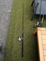 Werphengel 2,10 m met molen daiwa punch 1000, Ophalen, Gebruikt, Werphengel