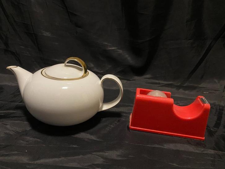 Retro Grote Winterling Bavaria theepot Douwe Egberts DE, Huis en Inrichting, Keuken | Servies, Gebruikt, Overige typen, Overige stijlen