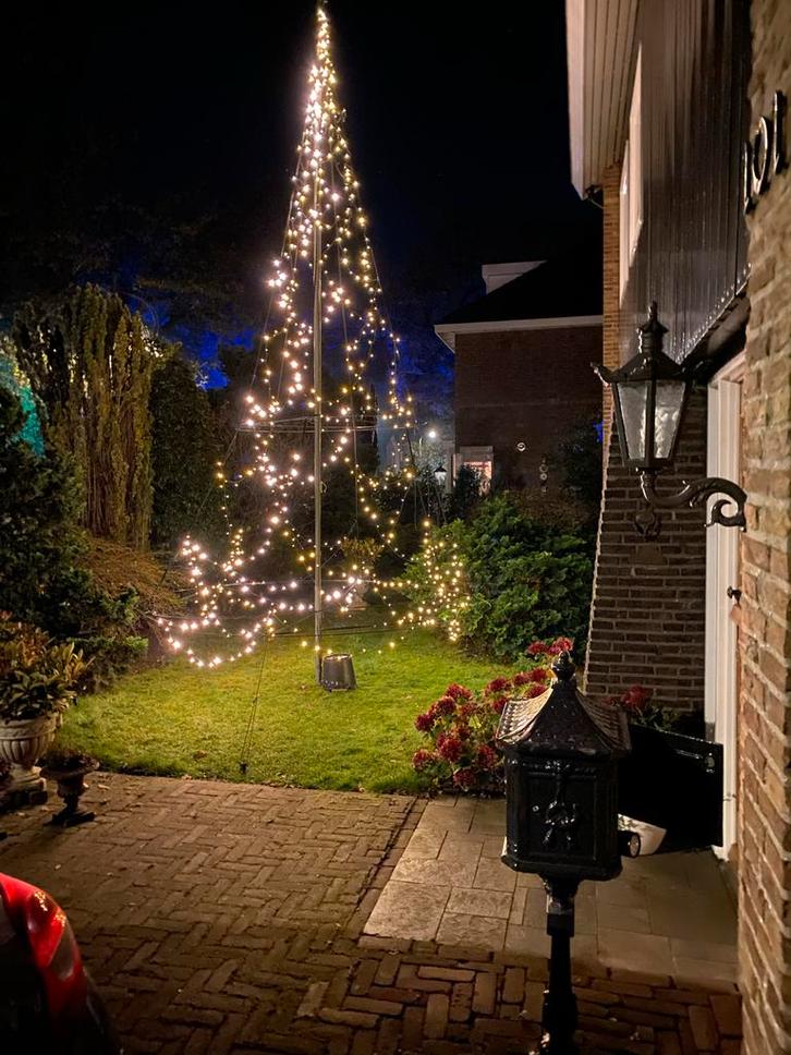 Fairybell kerstboom - 6 meter - met verlichting, Diversen, Kerst, Zo goed als nieuw, Ophalen of Verzenden