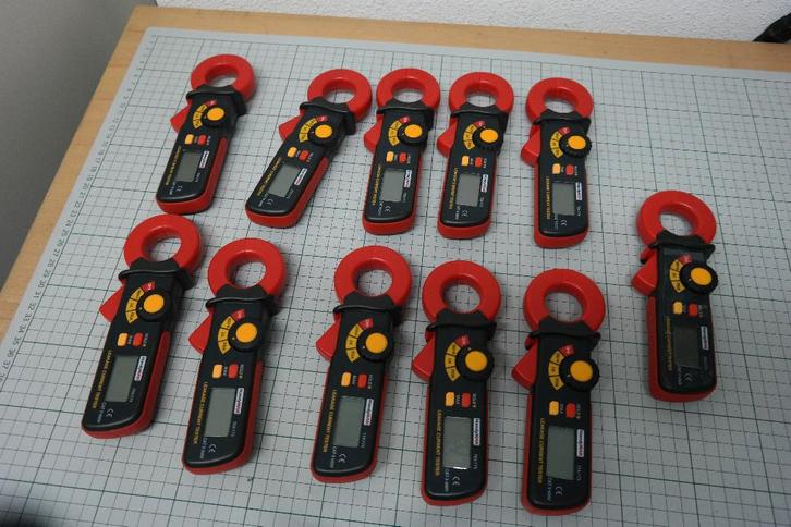 handyman TEK775 - AC, LCD Mini Earth Leakage ampere tang, Doe-het-zelf en Verbouw, Meetapparatuur, Nieuw, Ophalen of Verzenden