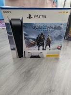 PS5 Disc Edition + 2 controllers + 8 games, Ophalen, Zo goed als nieuw, Playstation 5