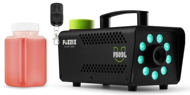 Rookmachine met ingebouwd lichteffect 9-LED, Muziek en Instrumenten, Licht en Laser, Nieuw, Licht, Kleur, Ophalen of Verzenden