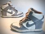 Nike Dunk Sky High sneakers schoenen hoge hak grijs wit 41, Nike, Ophalen of Verzenden, Zo goed als nieuw, Schoenen met hoge hakken