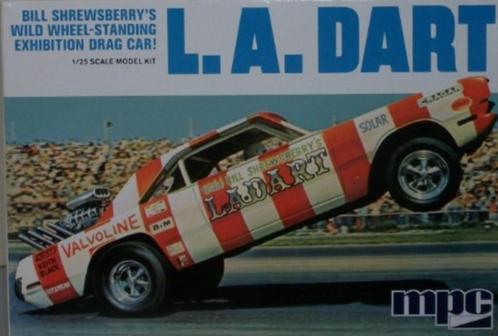 Bouwdoos Dodge Dart wheelstander  L.A. Dart MPC, Hobby en Vrije tijd, Modelbouw | Auto's en Voertuigen, Nieuw, Auto, Groter dan 1:32