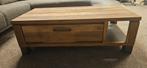 Robuuste salontafel, Huis en Inrichting, Tafels | Salontafels, Ophalen, 100 tot 150 cm, 50 tot 100 cm, Zo goed als nieuw