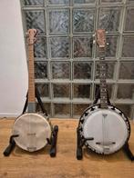 Twee Banjo's met Gitaar Standaard, Muziek en Instrumenten, Accordeons, Ophalen, Gebruikt, Overige merken