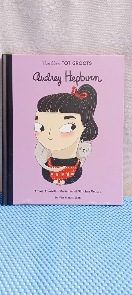 Kinderboek Audrey Hepburn - Van Klein Tot GROOTS, Boeken, Kinderboeken | Jeugd | onder 10 jaar, Nieuw, Non-fictie, Ophalen of Verzenden