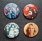 4 x Vintage Grote Button van ABBA ( jaren 70), Ophalen of Verzenden, Gebruikt