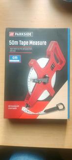 Parkside Meetlint 50m - Nieuw in doos, Doe-het-zelf en Verbouw, Meetapparatuur, Ophalen of Verzenden, Nieuw, Afstand