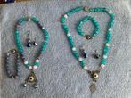 Halsketting armband oorhangers, Verzenden, Nieuw