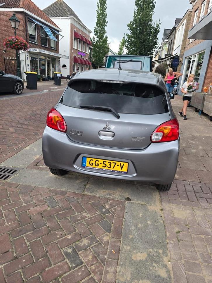 Mitsubishi Space Star 1.0 MPI 52KW 2015 Grijs, Auto's, Mitsubishi, Particulier, Space Star, Benzine, A, Hatchback, Handgeschakeld