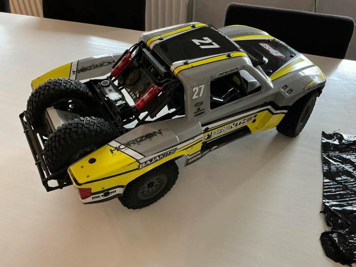 Losi Super Baja Rey 2.0 Smart 1/6 Brushless Brenthel, Hobby en Vrije tijd, Modelbouw | Radiografisch | Auto's, Zo goed als nieuw