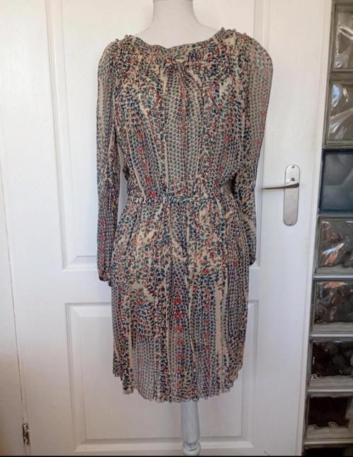 Isabel marant 100% zijde jurk, Kleding | Dames, Jurken, Zo goed als nieuw, Maat 36 (S), Zwart, Boven de knie, Ophalen of Verzenden
