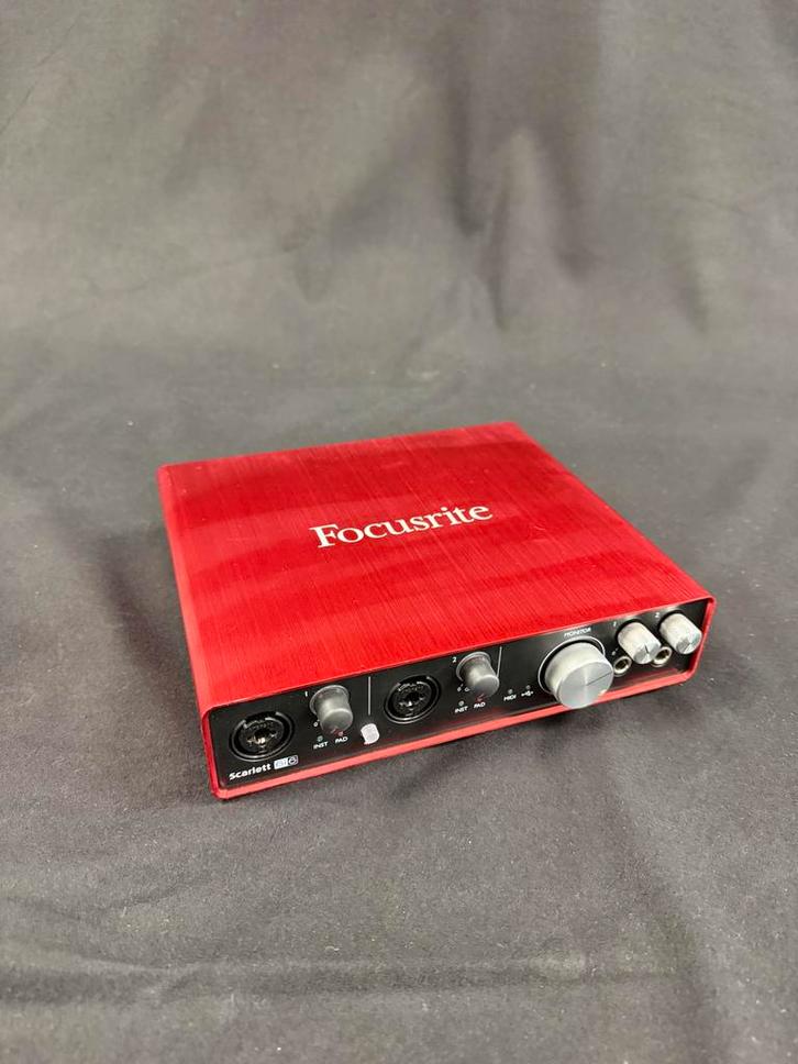 5x Focusrite Scarlett 6i6 2nd Gen Audio Interface, Computers en Software, Geluidskaarten, Gebruikt, Extern, Ophalen