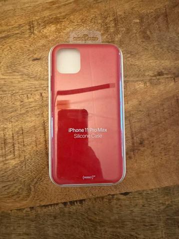 Iphone 11 Pro Max Silicone Case beschikbaar voor biedingen