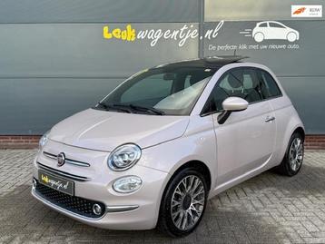 Fiat 500 1.0 Hybrid Star *schuifdak *carplay *16 inch *rosé beschikbaar voor biedingen