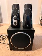 Luidspreker Logitech Speaker subwoofer, Overige merken, Front, Rear of Stereo speakers, Minder dan 60 watt, Zo goed als nieuw