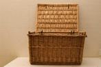 Grote Rieten mand / opbergmand 48245, Ophalen of Verzenden, Gebruikt, Rechthoekig, Riet
