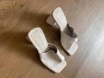 Witte sandalen met hak Zara, Zo goed als nieuw, Wit, Zara, Sandalen of Muiltjes