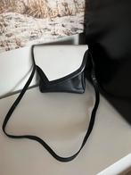 Vintage Bally of Switzerland- Zwart/Wit, Ophalen of Verzenden, Zo goed als nieuw, Zwart, Schoudertasje