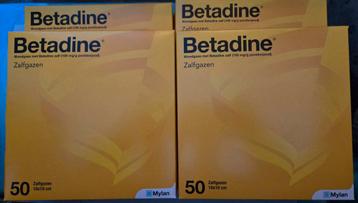 Betadine zalfgazen doos 50 stuks beschikbaar voor biedingen