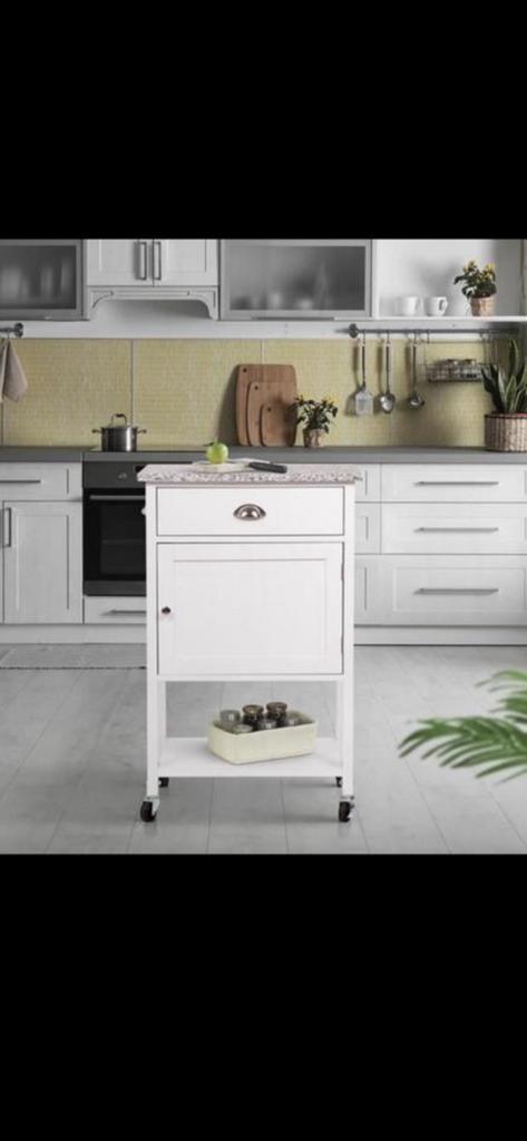 Actieprijs: €40 per stuk keukentrolleys POLKA, Huis en Inrichting, Keuken | Keukenelementen, Zo goed als nieuw, Minder dan 100 cm
