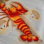 Prachtige kreeftenschaal 41x36cm Romangallery, Huis en Inrichting, Keuken | Servies, Ophalen of Verzenden, Overige stijlen, Porselein