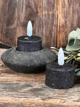 Countryfield LED Waxinelichtjes Zwart - Nieuw, Huis en Inrichting, Woonaccessoires | Kandelaars en Kaarsen, Nieuw, Kaars, Minder dan 25 cm