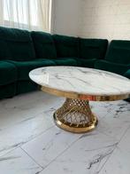 Marmar Salontafel, Gebruikt, 100 tot 150 cm, Rond, Metaal