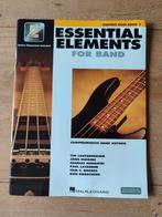 Basgitaar Lesboek - Essential Elements for band, Ophalen of Verzenden, Basgitaar