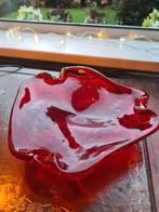Schaal / asbak van rood Murano glaswerk, Ophalen