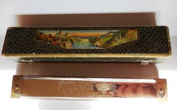 Hohner C Rheingold 2475/56 lange mondharmonica in box beschikbaar voor biedingen