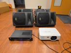 Complete PA set (speakers, versterker, beamer), 70 watt of meer, Overige spelers, Ophalen, Overige merken