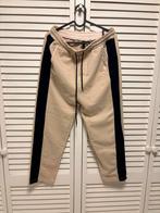 Ecru Jogging pak Broek & jasje met Zwarte Bies - Maat 42, Kleding | Dames, Kostuum of Pak, Beige, Maat 42/44 (L), Ophalen of Verzenden