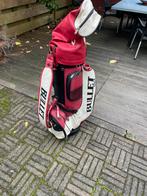 Bullet Golf tas, vintage & leer, Sport en Fitness, Golf, Ophalen, Zo goed als nieuw, Tas
