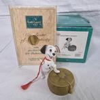 WDCC Disney Lucky 101 Dalmatiërs incl doos en CAO kerst 1995, Ophalen of Verzenden, Overige figuren, Nieuw, Beeldje of Figuurtje