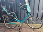 gazelle moederfiets 28 inch 7v, Fietsen en Brommers, Fietsen | Dames | Moederfietsen, Dubbele standaard, Gebruikt, 2 zitjes, Ophalen