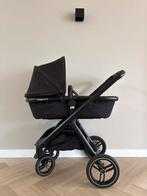Dubatti zwarte kinderwagen + 2x maxicosi, Kinderen en Baby's, Kinderwagens en Combinaties, Ophalen