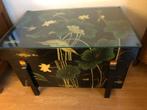 Leuke Chinese dekenkist, Huis en Inrichting, Woonaccessoires | Kisten, Gebruikt, 50 tot 100 cm, Ophalen of Verzenden, Glas