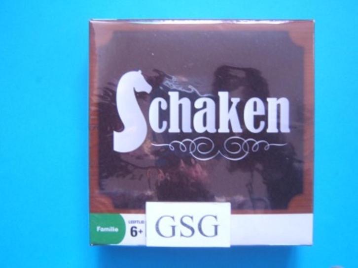 Schaken nr. 6120301-21, Hobby en Vrije tijd, Gezelschapsspellen | Bordspellen, Nieuw, Ophalen