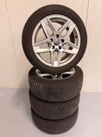 17'' Audi A4 B8 B9 lichtmetalen velgen allseason banden, Gebruikt, Velg(en), 17 inch, Ophalen of Verzenden