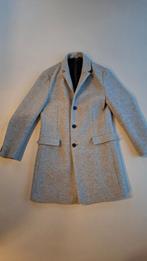 Grijze Hugo Mantel maat 48, Kleding | Heren, Jassen | Winter, Maat 48/50 (M), Ophalen of Verzenden, Zo goed als nieuw, Grijs