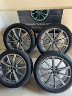 Audi Q5 SQ5 20 inch velgen zomerbanden, Ophalen, Gebruikt, 255 mm, Banden en Velgen