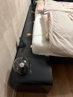 Auping auronde achterwand bed, Ophalen, Gebruikt, Wit, Tweepersoons